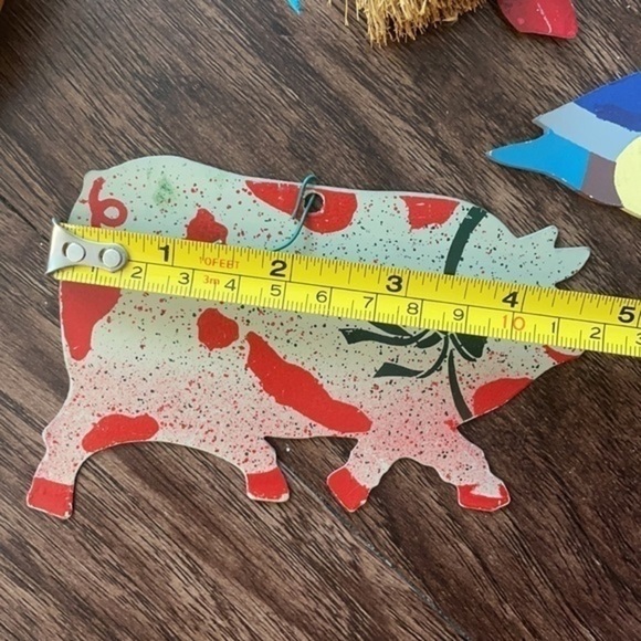 Christmas on the Farm Vintage animal ornaments 12 - Picture 9 of 14